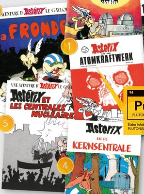 Ausstellungseröffnung. Asterix und das Atomkraftwerk. Schicksal und Ausstrahlung eines Comic-Raubdrucks aus Österreich.