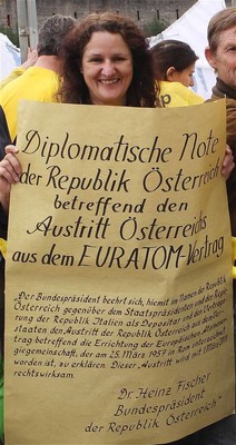 Raus aus EURATOM - Österreichtour kommt in Wien an!